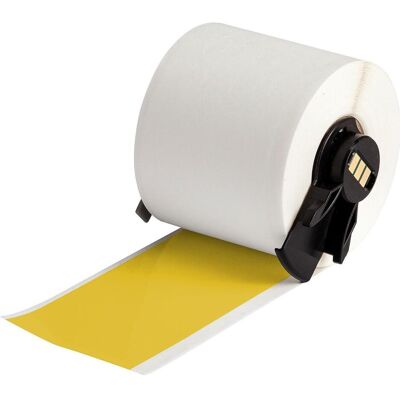 Brady, Etikettenrolle, M6C-2000-595-YL, Hochleistungs-Vinylband, Gelb, glänzend, 50.80 mm x 15.24 m, permanent, End (50.80 mm) Brady, Etikettenrolle, M6C-2000-595-YL, Hochleistungs-Vinylband, Gelb, glänzend, 50.80 mm x 15.24 m, permanent, End (50.80 mm)