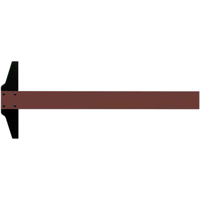 Rumold, Lineal, Reissschiene braun (127 cm, Kunststoff) Rumold, Lineal, Reissschiene braun (127 cm, Kunststoff)