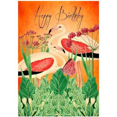 Madame Treacle, Grusskarte + Briefpapier, B6 Karte mit Umschlag Geburtstagsflamingos Madame Treacle, Grusskarte + Briefpapier, B6 Karte mit Umschlag Geburtstagsflamingos