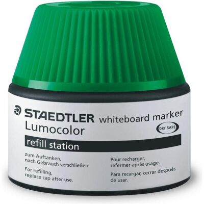 Staedtler Marker, Nachfülltinte Marker Lumocolor refill station Flasche grün 20ml Staedtler Marker, Nachfülltinte Marker Lumocolor refill station Flasche grün 20ml