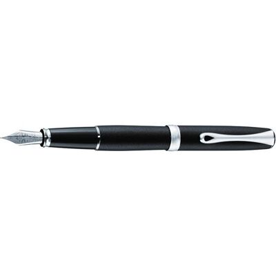 Diplomat, Schreibstifte, Füllhalter Excellence A2 lapis schwarz matt chrom F (1x) Diplomat, Schreibstifte, Füllhalter Excellence A2 lapis schwarz matt chrom F (1x)