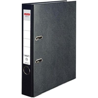 Herlitz, Ordner, Q.file Ordner protect A4 5 cm schwarz (A4, 50 mm, 1 Stk.) Herlitz, Ordner, Q.file Ordner protect A4 5 cm schwarz (A4, 50 mm, 1 Stk.)