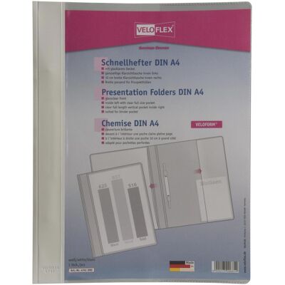Veloflex, Mappe, Schnellhefter VELOFORM A4 weiss (A4, 1x) Veloflex, Mappe, Schnellhefter VELOFORM A4 weiss (A4, 1x)