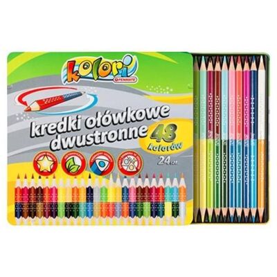 Penmate, Malstifte, Premium Kolori Bleistifte doppelseitig in 48 Farben (48x) Penmate, Malstifte, Premium Kolori Bleistifte doppelseitig in 48 Farben (48x)
