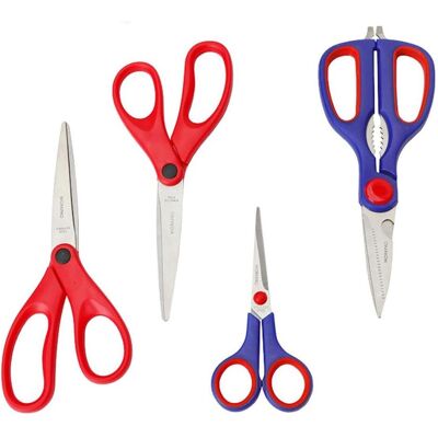 Workpro, Schere, Scissors set of 4 units Workpro, Schere, Scissors set of 4 units