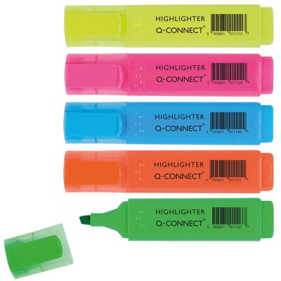 Q-Connect, Marker, Textmarker Economy (4x) Q-Connect, Marker, Textmarker Economy (4x)