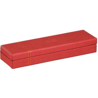 Rhodia Federmäppchen - Synthetisches Leder, coquelicot, 210x55x30mm - Schreibwaren Rhodia Federmäppchen - Synthetisches Leder, coquelicot, 210x55x30mm - Schreibwaren
