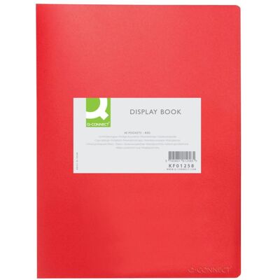 Q-Connect, Mappe, Sichtbuch (A4, 1x) Q-Connect, Mappe, Sichtbuch (A4, 1x)