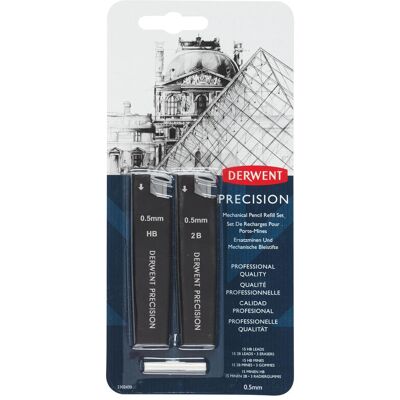Derwent, Bleistiftminen, 2302430 (30 Stk., 0.50 mm, 2B, HB) Derwent, Bleistiftminen, 2302430 (30 Stk., 0.50 mm, 2B, HB)