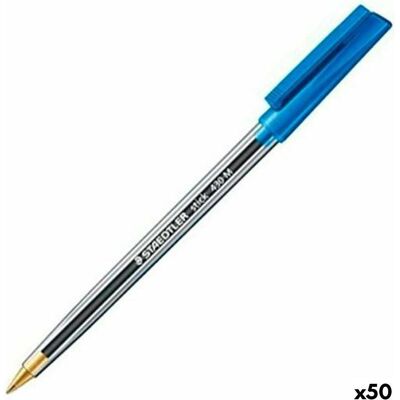 Staedtler Schreibstifte, Stift Stick 430 Blau (50 Stück) (50x) Staedtler Schreibstifte, Stift Stick 430 Blau (50 Stück) (50x)