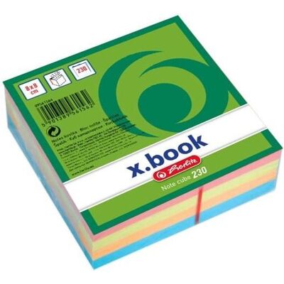 Herlitz, Heft + Block, Notebook Cube 8/8/3 230K x.book Herlitz, Heft + Block, Notebook Cube 8/8/3 230K x.book