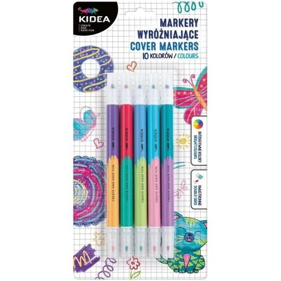 Derform, Marker, Marker zur Unterscheidung von 10 KIDEA-Farben (10x) Derform, Marker, Marker zur Unterscheidung von 10 KIDEA-Farben (10x)