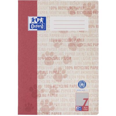 Oxford, Heft + Block, Recycling Schulheft, A4, Lineatur 7 (A4, Kariert, Weicher Einband) Oxford, Heft + Block, Recycling Schulheft, A4, Lineatur 7 (A4, Kariert, Weicher Einband)