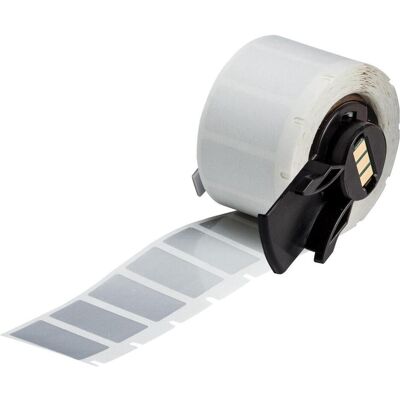 Brady, Etikettenrolle, M6-17-435, Metallisierter Polyester, Silber, glänzend, 25.40 x 12.70 mm, permanent (500 E.) (33.32 mm) Brady, Etikettenrolle, M6-17-435, Metallisierter Polyester, Silber, glänzend, 25.40 x 12.70 mm, permanent (500 E.) (33.32 mm)