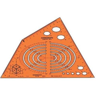 Standardgraph, Lineal, Schablone Isometric (24 cm) Standardgraph, Lineal, Schablone Isometric (24 cm)