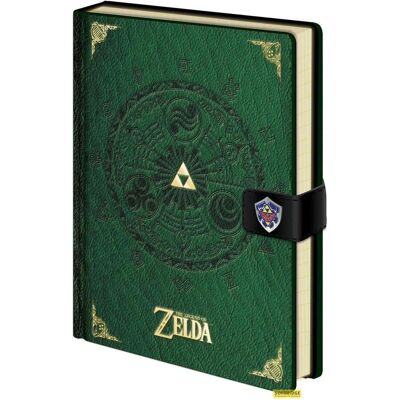 Pyramid Heft + Block, Notizbuch Legend of Zelda Triforce (A5, Blanko, Harter Einband) Pyramid Heft + Block, Notizbuch Legend of Zelda Triforce (A5, Blanko, Harter Einband)