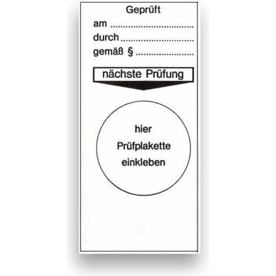 Cimco, Etiketten, Grundplaketten 92 x 40 mm 182690 Cimco, Etiketten, Grundplaketten 92 x 40 mm 182690