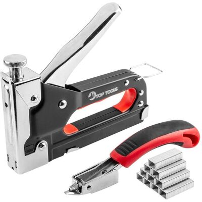 TOP, Büroklammer, Möbelhefter 6-14 mm, J-Heftklammern, Heftklammerzieher TOP, Büroklammer, Möbelhefter 6-14 mm, J-Heftklammern, Heftklammerzieher