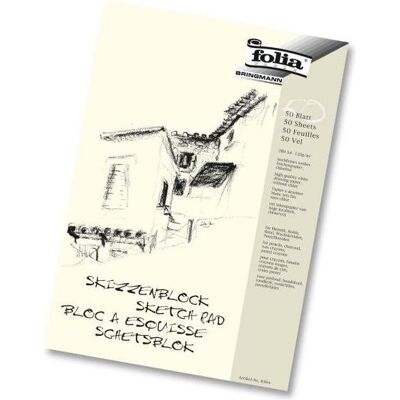 Folia, Heft + Block, Skizzenblock (A4, Blanko) Folia, Heft + Block, Skizzenblock (A4, Blanko)