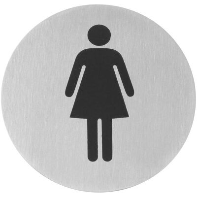 Hendi, Informationsschild, Türschilder "Damen" aus Edelstahl, satiniert Hendi, Informationsschild, Türschilder "Damen" aus Edelstahl, satiniert
