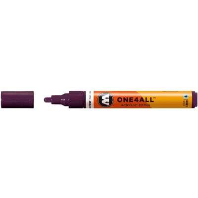 Molotow, Marker, Permanentmarker One4All 227 HS nachfüllbar 4mm purpurviolett (1x) Molotow, Marker, Permanentmarker One4All 227 HS nachfüllbar 4mm purpurviolett (1x)