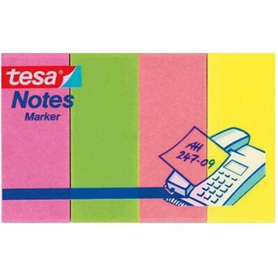 tesa, Haftnotiz, Notizblätter, Haftnotizen (50 x 20 mm) tesa, Haftnotiz, Notizblätter, Haftnotizen (50 x 20 mm)