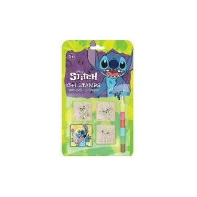 Jiri Models, Stempel, Stemple 3+1 z kredkami Lilo&Stitch Jiri Models, Stempel, Stemple 3+1 z kredkami Lilo&Stitch