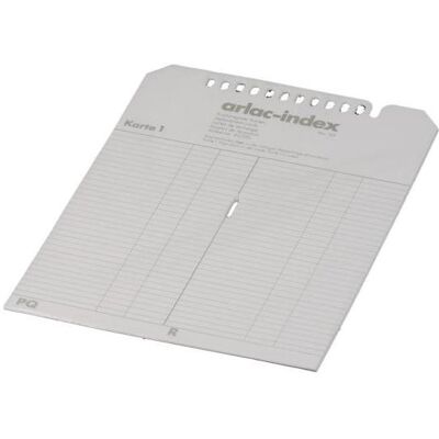 Arlac, Kartenaufbewahrung, Ersatz-Register (16 x 20 cm) Arlac, Kartenaufbewahrung, Ersatz-Register (16 x 20 cm)
