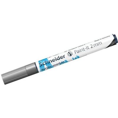 Schneider, Marker, Acrylmarker Paint-It 310 2mm silber Schneider, Marker, Acrylmarker Paint-It 310 2mm silber