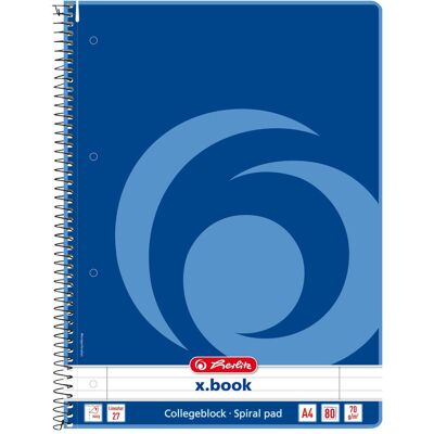 Herlitz, Heft + Block, 306423 Notizbuch (A4, Liniert, Kein Einband) Herlitz, Heft + Block, 306423 Notizbuch (A4, Liniert, Kein Einband)
