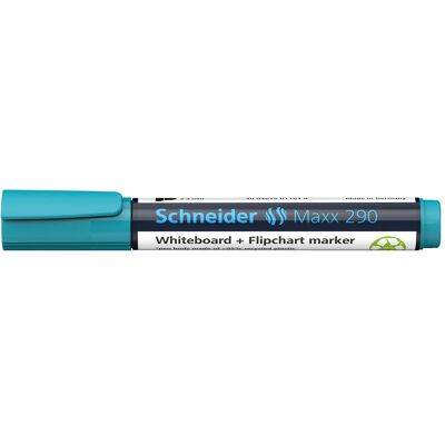 Schneider, Marker, Board-Marker Maxx 290 nachfüllbar 2-3mm türkis (1x) Schneider, Marker, Board-Marker Maxx 290 nachfüllbar 2-3mm türkis (1x)