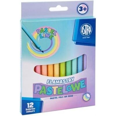Astra, Marker, Marker 12 Farben Pastell (1x) Astra, Marker, Marker 12 Farben Pastell (1x)