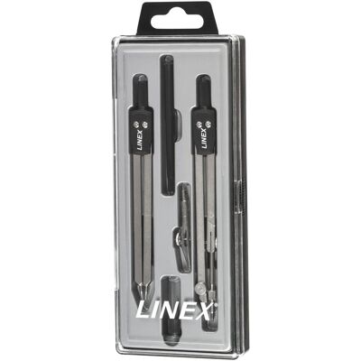 Linex Zirkel-Set 5teilig 25, Zirkel Linex Zirkel-Set 5teilig 25, Zirkel