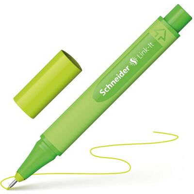 Schneider, Schreibstifte, Fineliner Link-It - Hellgrün (1x) Schneider, Schreibstifte, Fineliner Link-It - Hellgrün (1x)