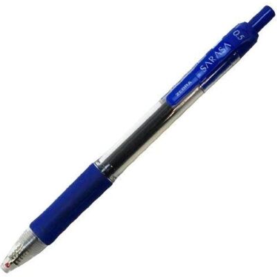Zebra, Schreibstifte, Sarasa Gelstift – 0,5 mm – Schwarz (1x) Zebra, Schreibstifte, Sarasa Gelstift – 0,5 mm – Schwarz (1x)