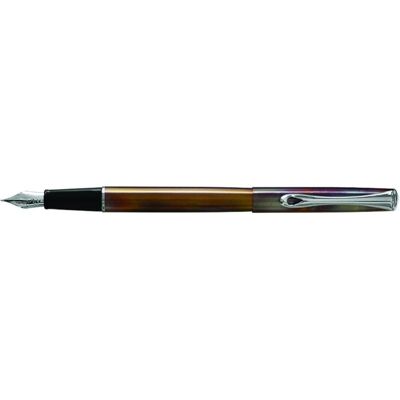 Diplomat, Schreibstifte, Füllfederhalter Eternal DIPLOMA Traveler Flame, F, Braun (1x) Diplomat, Schreibstifte, Füllfederhalter Eternal DIPLOMA Traveler Flame, F, Braun (1x)