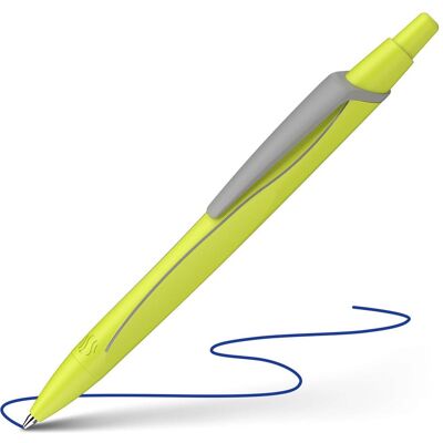 Schneider, Schreibstifte, Kugelschreiber Reco gelb Schreibfarbe blau, 1 St. (1x) Schneider, Schreibstifte, Kugelschreiber Reco gelb Schreibfarbe blau, 1 St. (1x)