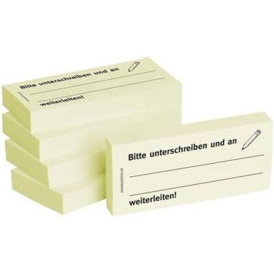 Bizstix, Haftnotiz, Notiz 'Weiterleiten' 75x35mm (35 x 75 mm) Bizstix, Haftnotiz, Notiz 'Weiterleiten' 75x35mm (35 x 75 mm)