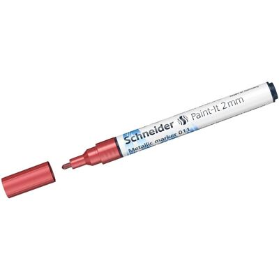 Schneider, Marker, Metallmarker Paint-It 2 mm rot (1x) Schneider, Marker, Metallmarker Paint-It 2 mm rot (1x)