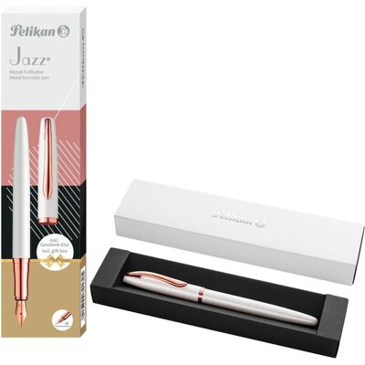 Pelikan Schreibstifte, Füllhalter Jazz Noble Elegance P36 Perlmutt Weiss Faltschachtel (1x) Pelikan Schreibstifte, Füllhalter Jazz Noble Elegance P36 Perlmutt Weiss Faltschachtel (1x)