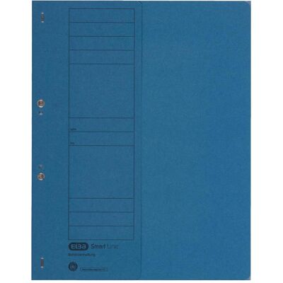 Elba, Mappe, Ösenhefter aus Karton, blau, Amtsheftung halber Vorderdeckel, gepackt zu 50 Stück (A4, 50x) Elba, Mappe, Ösenhefter aus Karton, blau, Amtsheftung halber Vorderdeckel, gepackt zu 50 Stück (A4, 50x)