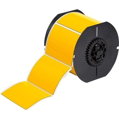 Brady, Etikettenrolle, B30EP-177-593-YL, EPREP (neu), Polyester, Gelb, glänzend, 76.20 x 63.50 mm, permanent (125 E (82.55 mm) Brady, Etikettenrolle, B30EP-177-593-YL, EPREP (neu), Polyester, Gelb, glänzend, 76.20 x 63.50 mm, permanent (125 E (82.55 mm)