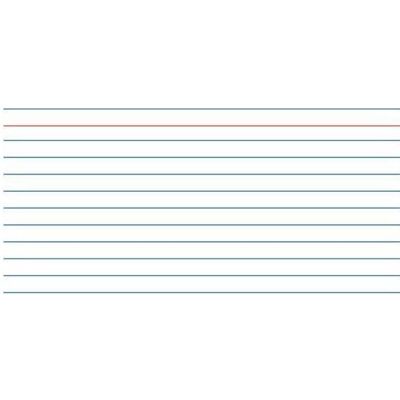 Kangaro, Karteikarten, Karteikarten, 200 x 150 mm, liniert, weiss aus Karton, 190 g/qm, rote Kopfzeile, blau/graue Lineatur (100x, 190 g/m²) Kangaro, Karteikarten, Karteikarten, 200 x 150 mm, liniert, weiss aus Karton, 190 g/qm, rote Kopfzeile, blau/graue Lineatur (100x, 190 g/m²)