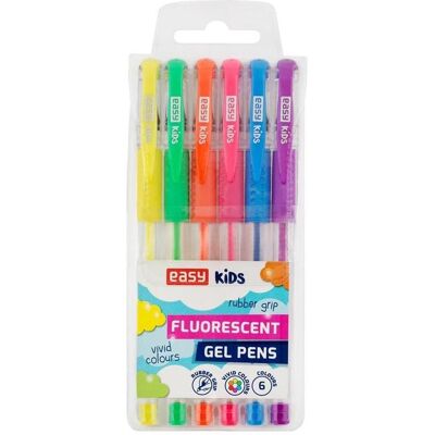 Bertus, Schreibstifte, Fluo-Gelstift 6 Farben EINFACH (6x) Bertus, Schreibstifte, Fluo-Gelstift 6 Farben EINFACH (6x)