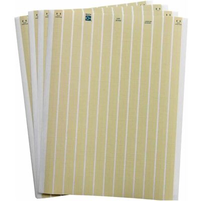Brady, Etiketten, LAT-26-652-10, Polyimid, matt, Beige, 6.35 x 6.35 mm, dauerhaft klebend, US-Letter, 26-bahni Brady, Etiketten, LAT-26-652-10, Polyimid, matt, Beige, 6.35 x 6.35 mm, dauerhaft klebend, US-Letter, 26-bahni