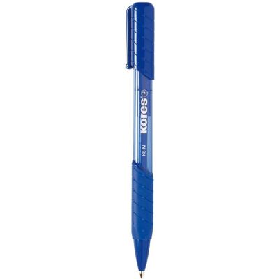 Kores, Schreibstifte, Druckkugelschreiber K-PEN K6, blau, M (1x) Kores, Schreibstifte, Druckkugelschreiber K-PEN K6, blau, M (1x)