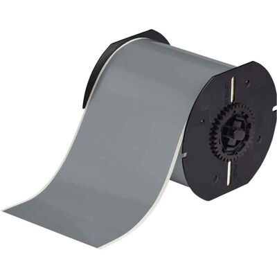 Brady, Etikettenrolle, B30C-4000-595-GY, Vinyl, 101,6mm x 30,48m, Grau, permanent, Endlos (142011) (101.60 mm) Brady, Etikettenrolle, B30C-4000-595-GY, Vinyl, 101,6mm x 30,48m, Grau, permanent, Endlos (142011) (101.60 mm)