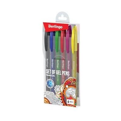 Berlingo, Schreibstifte, Roller-Set Gel, color, 6stk, 0.5mm, Triangle gel (6x) Berlingo, Schreibstifte, Roller-Set Gel, color, 6stk, 0.5mm, Triangle gel (6x)