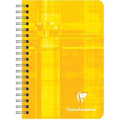 Clairefontaine, Heft + Block, Spiralheft (9 x 14 cm, Kariert) Clairefontaine, Heft + Block, Spiralheft (9 x 14 cm, Kariert)