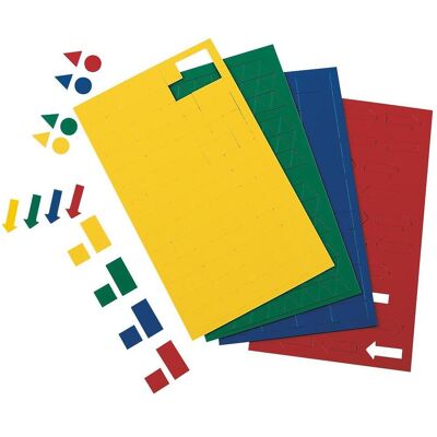 Maul, Magnet, Magnetsymbole Quadrat, 112 Stück (112x) Maul, Magnet, Magnetsymbole Quadrat, 112 Stück (112x)